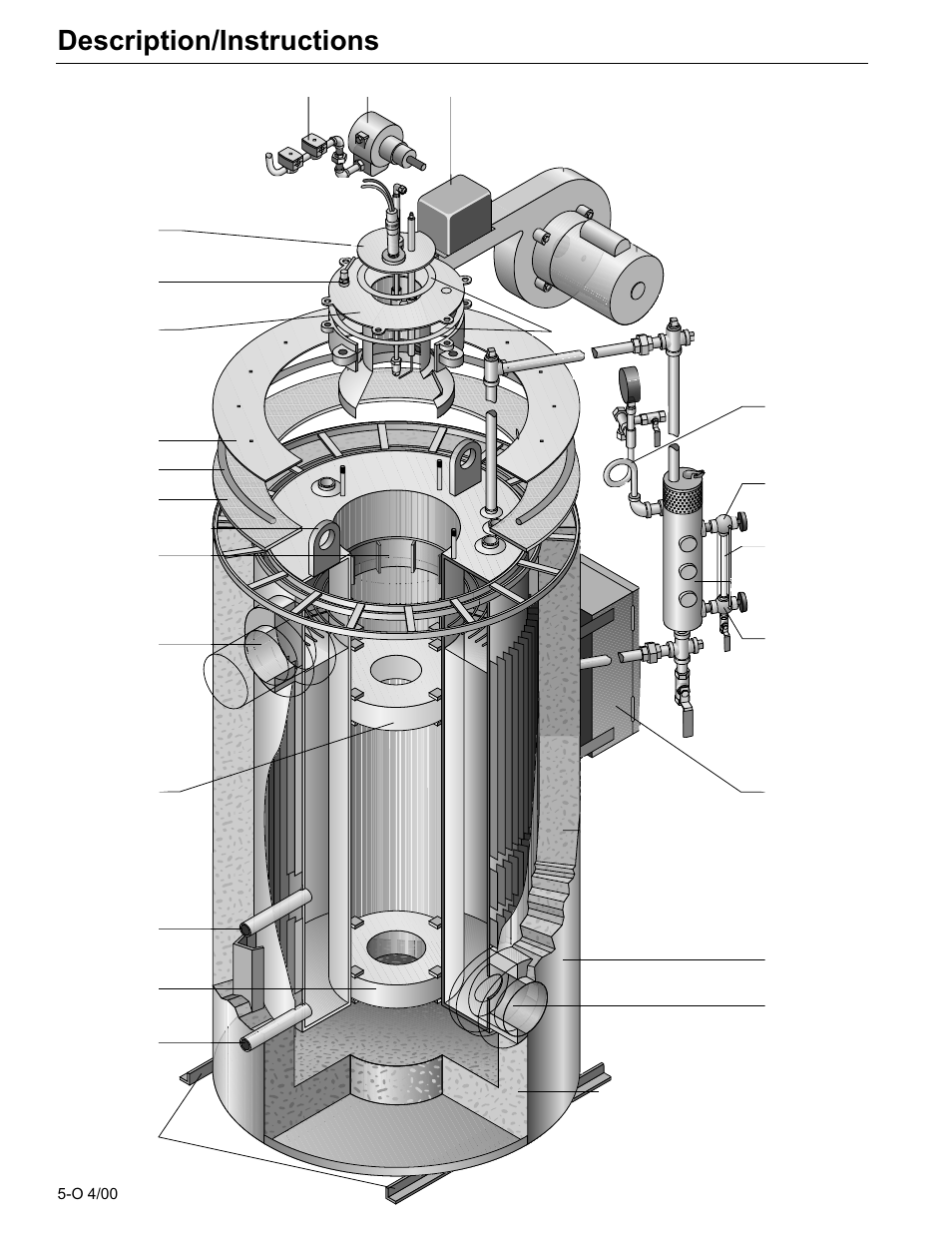 Description/instructions | Fulton Classic ICX or FB-F Vertical Tubeless Boilers (Steam) Oil Fired User Manual | Page 12 / 76