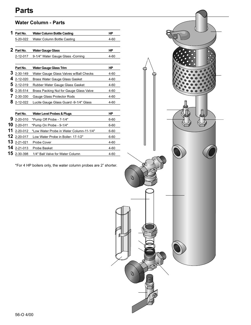 Parts | Fulton Classic ICX or FB-F Vertical Tubeless Boilers (Steam) Oil Fired User Manual | Page 68 / 76