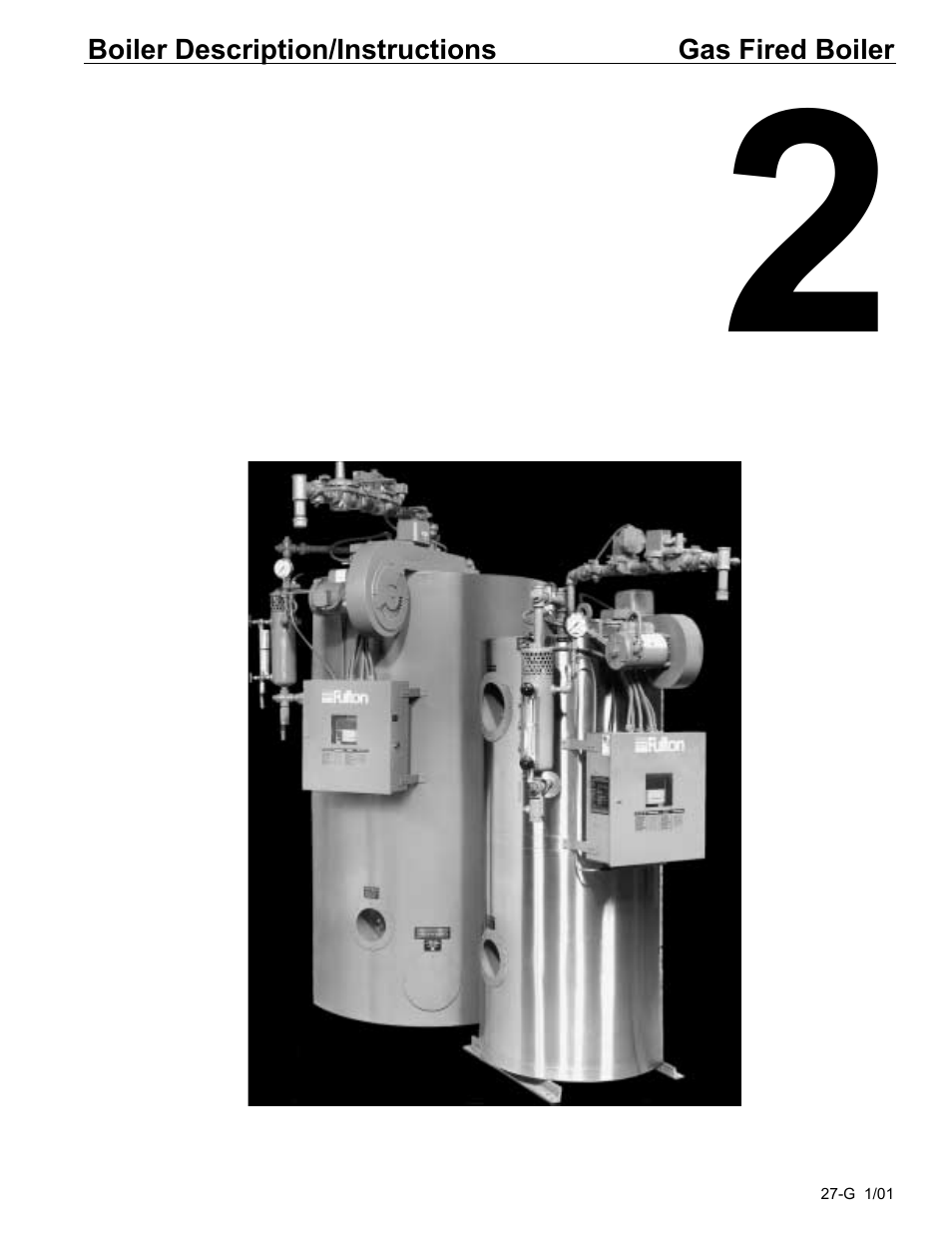 Fulton Edge ICX or FB-F Vertical Tubeless Boilers (Steam), Gas Fired User Manual | Page 33 / 102