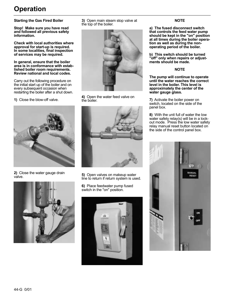 Operation | Fulton Edge ICX or FB-F Vertical Tubeless Boilers (Steam), Gas Fired User Manual | Page 53 / 102