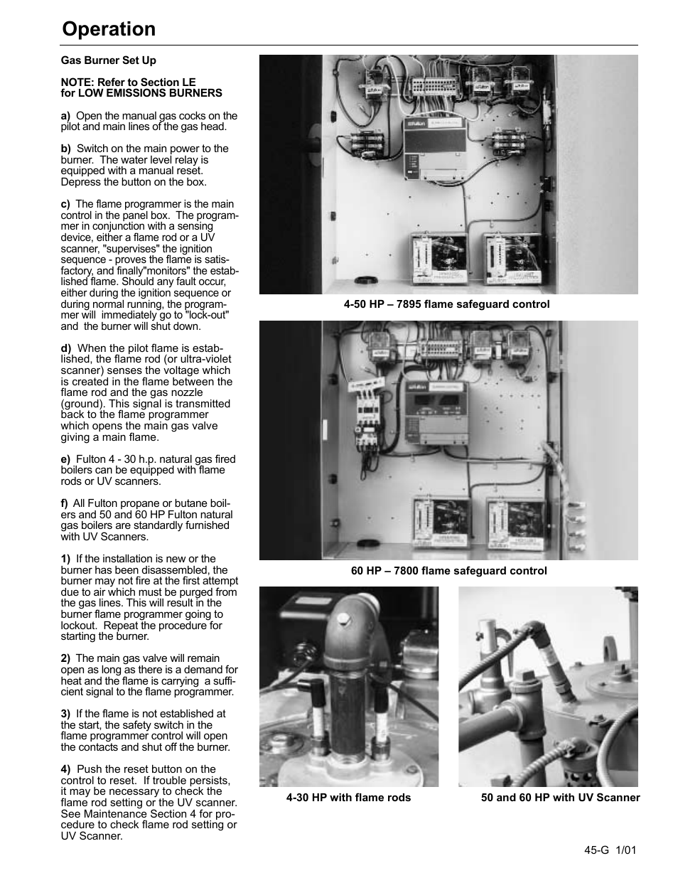 Operation | Fulton Edge ICX or FB-F Vertical Tubeless Boilers (Steam), Gas Fired User Manual | Page 54 / 102