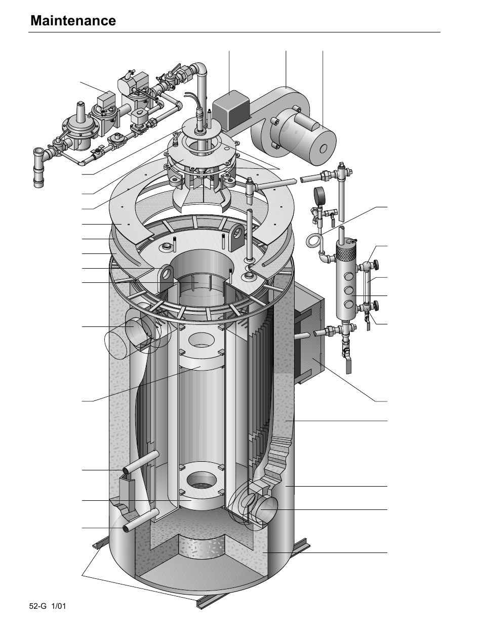 Maintenance | Fulton Edge ICX or FB-F Vertical Tubeless Boilers (Steam), Gas Fired User Manual | Page 61 / 102