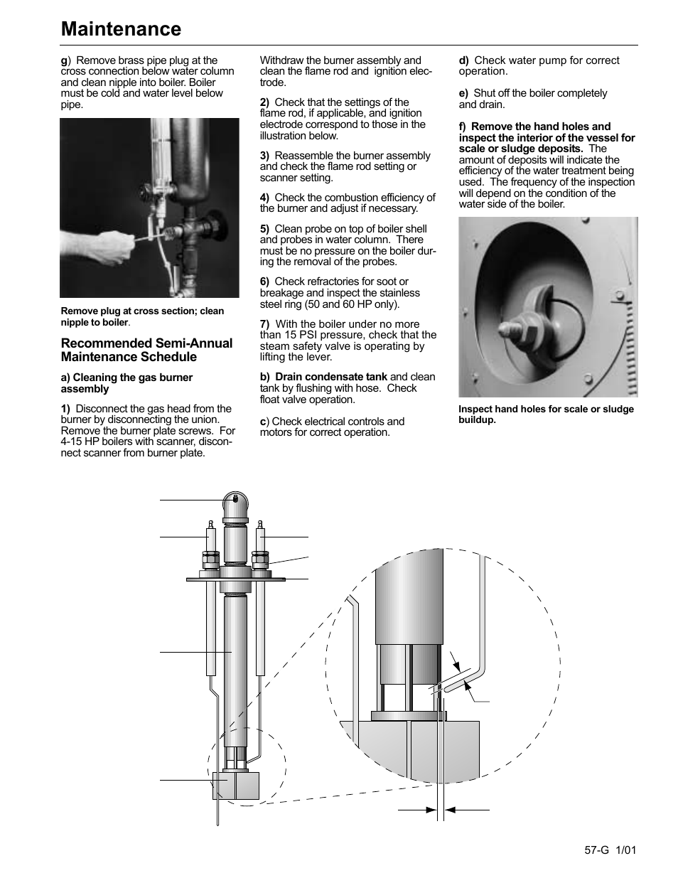 Maintenance | Fulton Edge ICX or FB-F Vertical Tubeless Boilers (Steam), Gas Fired User Manual | Page 66 / 102