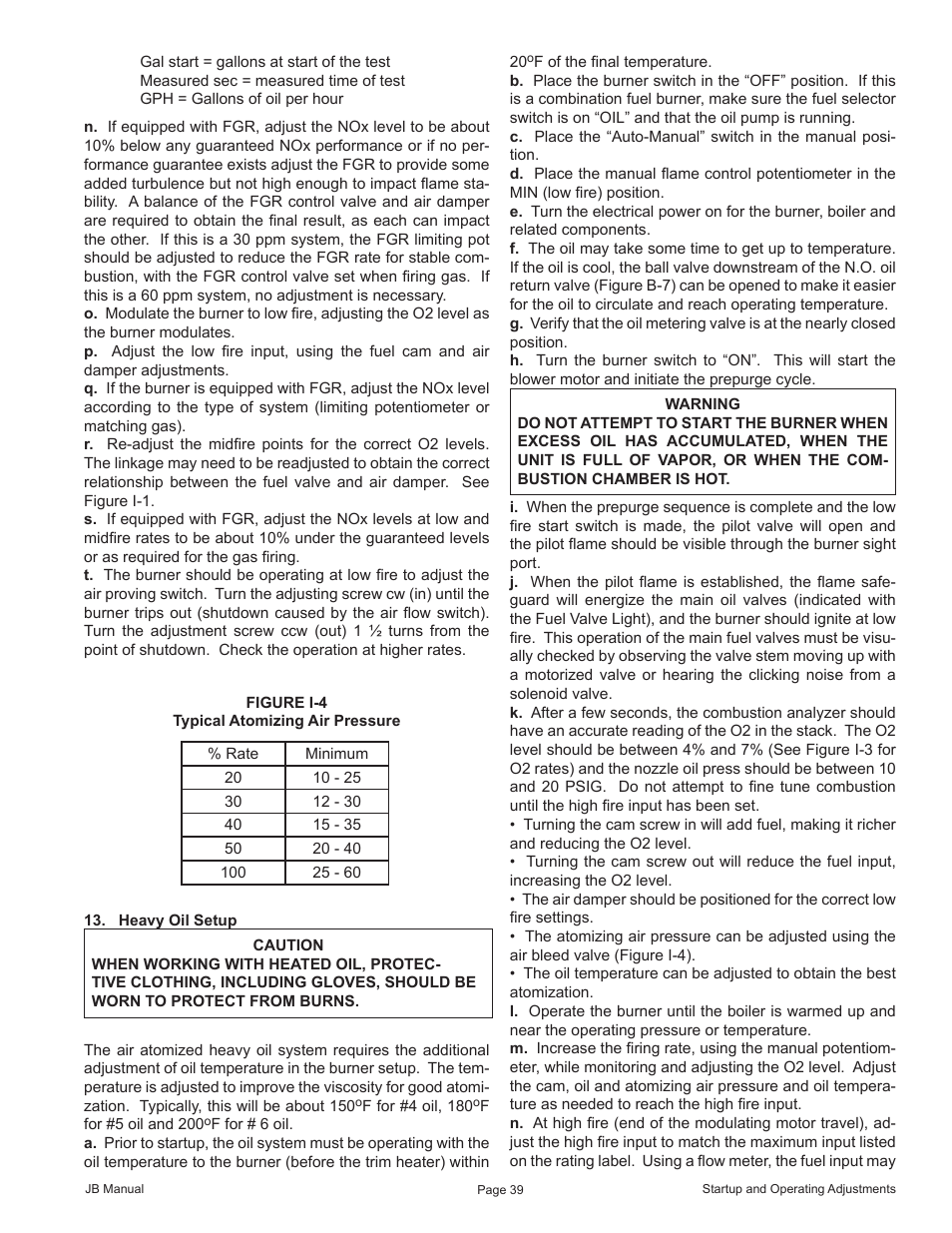 Fulton VMP Webster Oil_Combo Burner User Manual | Page 39 / 52