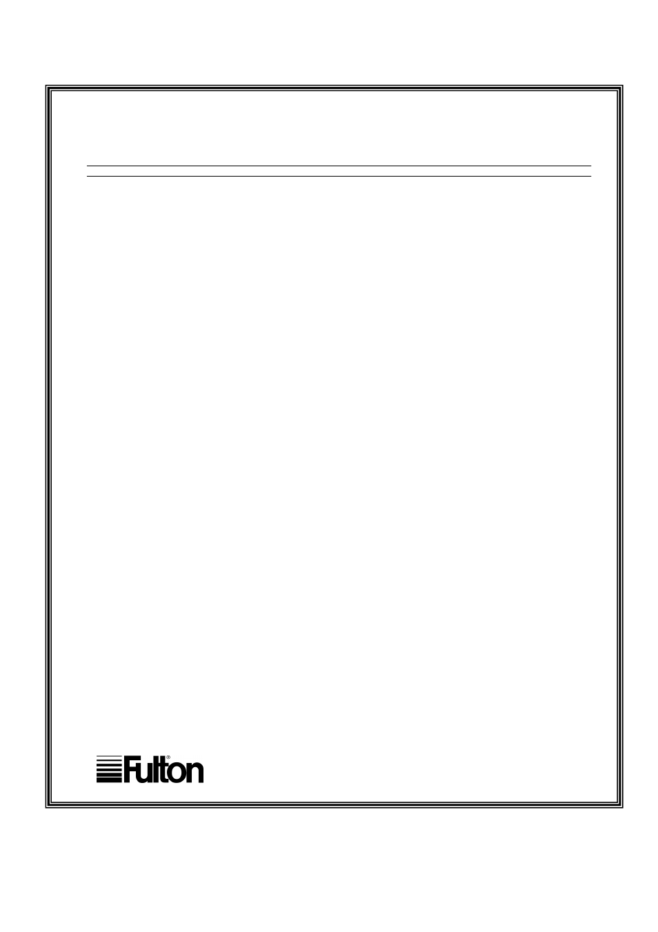 Standard warranty for fulton boilers | Fulton FB-S Horizontal Firetube Boiler User Manual | Page 69 / 76