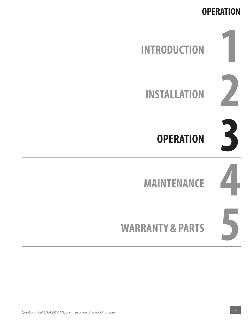 Fulton Reliance (RLN) High Efficiency Cooper Fin Boiler User Manual | Page 31 / 60