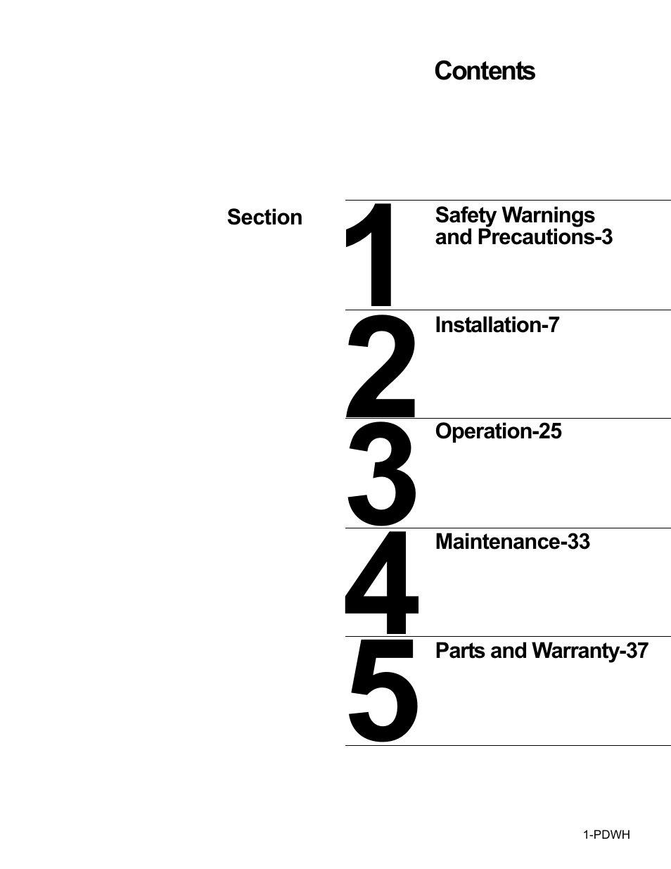 Fulton Pulse DWH (PDWH) Domestic Water Heater User Manual | Page 3 / 50