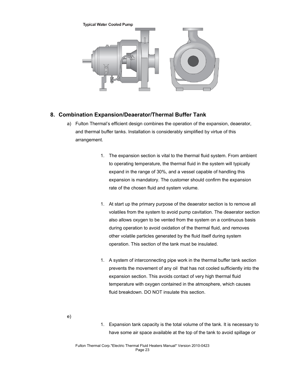 Fulton Vertical Electric (FT-N) Thermal Fluid (hot oil) Heater User Manual | Page 23 / 108