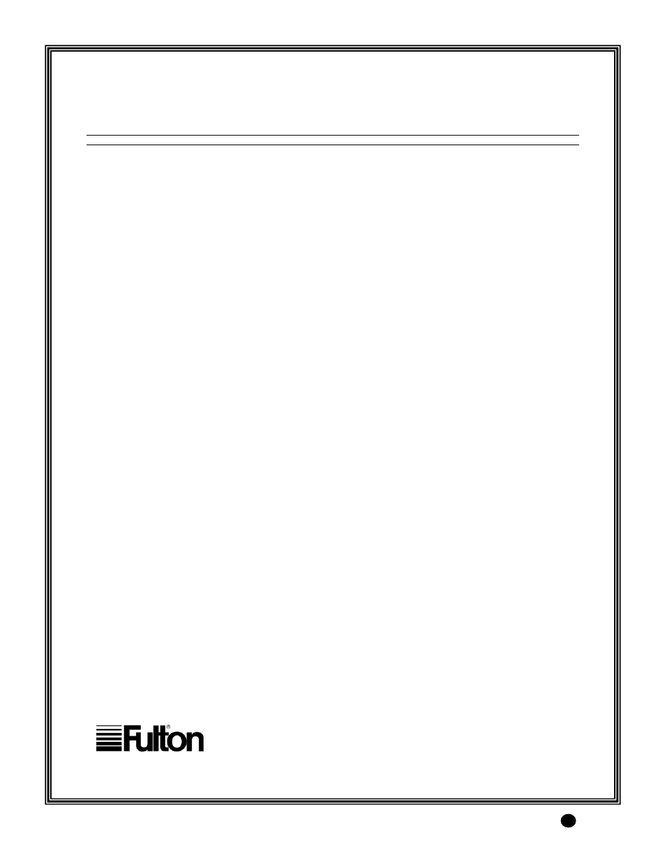 Standard warranty for fulton return tanks | Fulton Ancillary Equipment Horizontal and Vertical Return Systems User Manual | Page 23 / 24