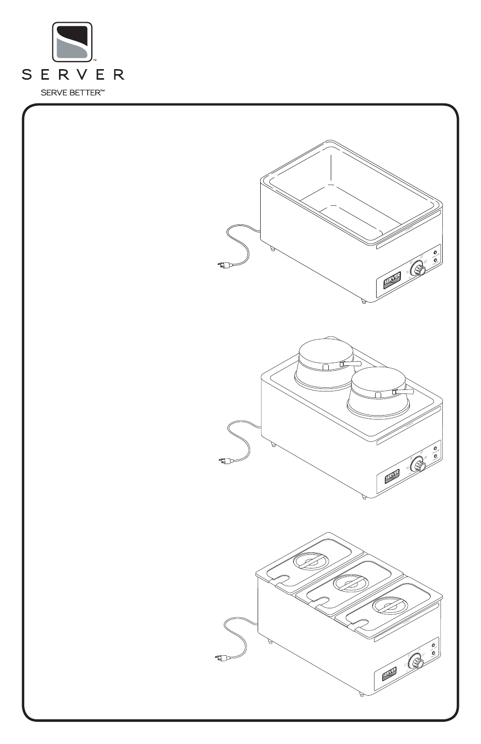Server FS-20SS W/(3)90083 & (3)90092 (90160) User Manual | 4 pages