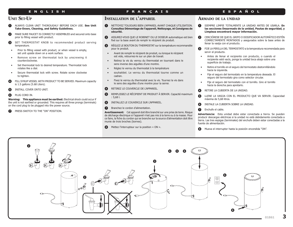 On off on off on off on off | Server SY-X (85480/84190) User Manual | Page 3 / 8