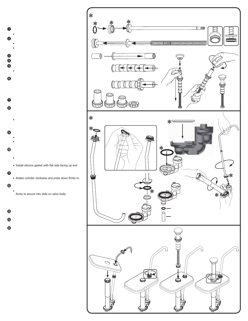 Pump assembly | Server PUMPS User Manual | Page 3 / 4