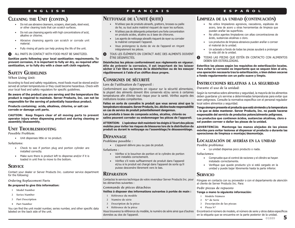 Server DPD (86680/86640/86660) User Manual | Page 5 / 8