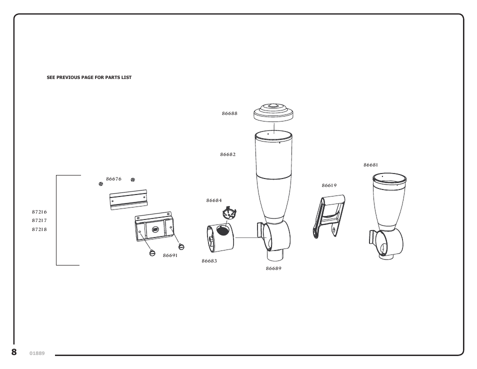 Server DPD (86680/86640/86660) User Manual | Page 8 / 8