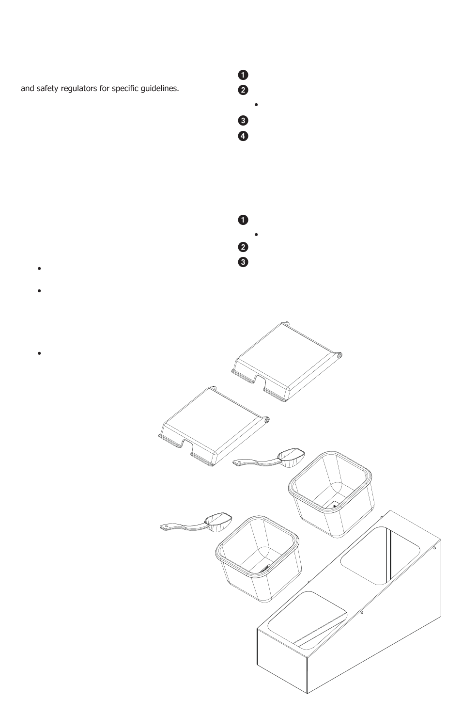 Unit set-up, Unit take-down, Safety guidelines when using this unit | Server 2PRS (85150/85160) User Manual | Page 2 / 4