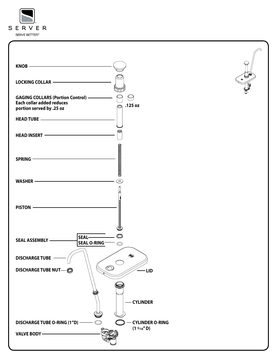 Server CP-RP (85951) User Manual | 4 pages