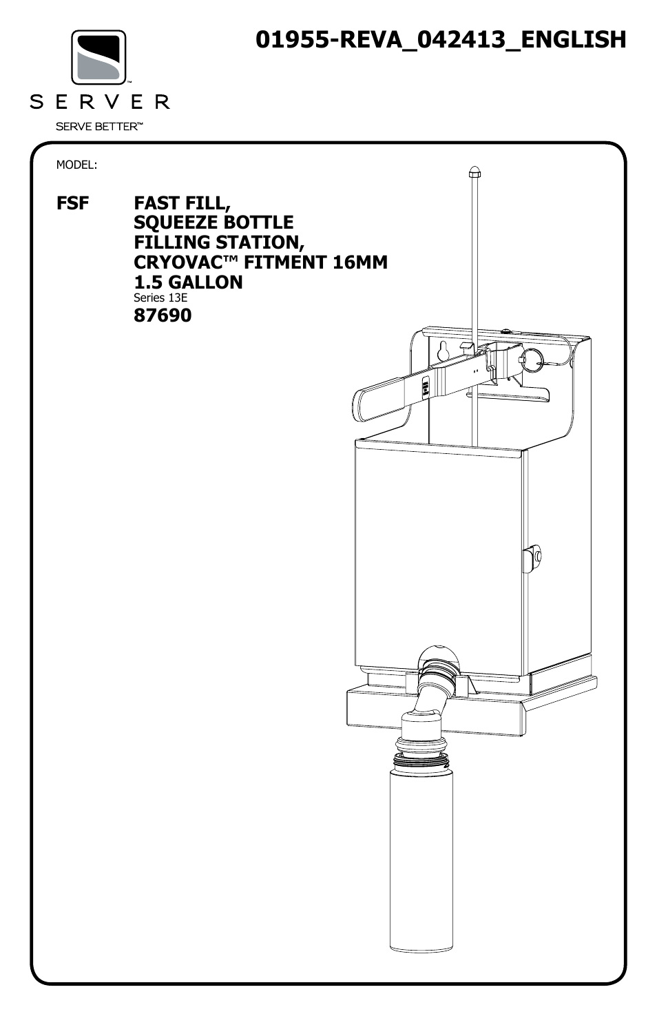 Server FSF (87690) User Manual | 4 pages