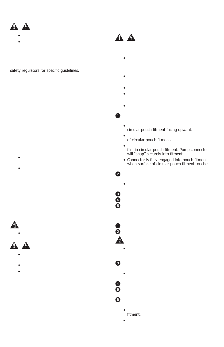 Unit set-up, Unit take-down, Safety guidelines when using this unit | Safety guidelines when cleaning this unit | Server EZT-S (85790) User Manual | Page 2 / 4