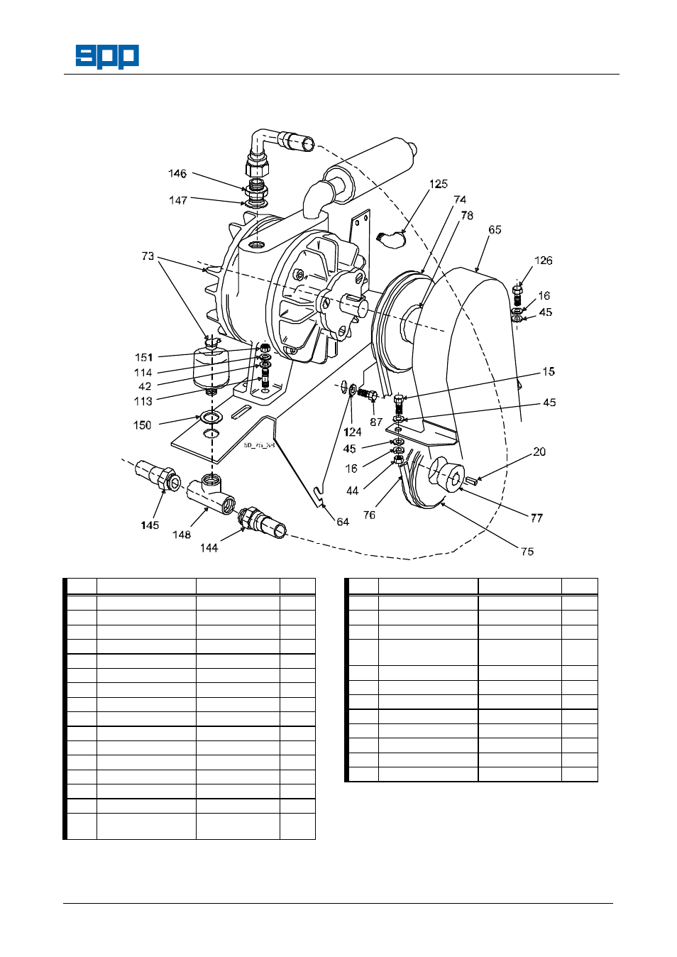 Vacuum pump & drive | SPP Pumps Auto Prime Medium Head Open Set - AC50-75 Workshop Manual User Manual | Page 5 / 10