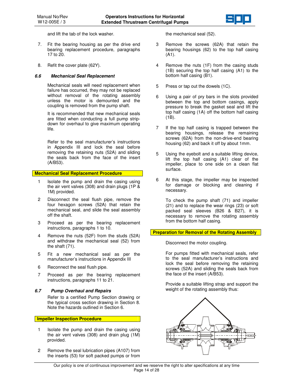 SPP Pumps Thrustream - Extended User Manual | Page 16 / 30