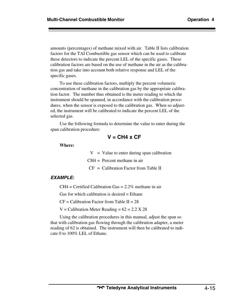 Teledyne 1220 - Multipoint flammable gas and vapor detection system User Manual | Page 43 / 50