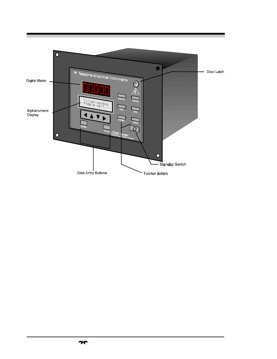 Teledyne 2000A-EU - General purpose thermal conductivity analyzer User Manual | Page 12 / 86