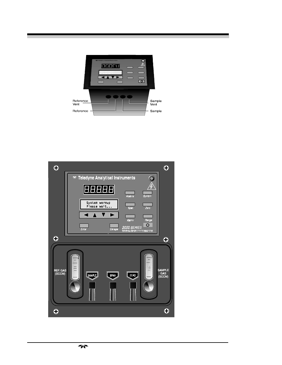 Teledyne 2000A-EU - General purpose thermal conductivity analyzer User Manual | Page 34 / 86