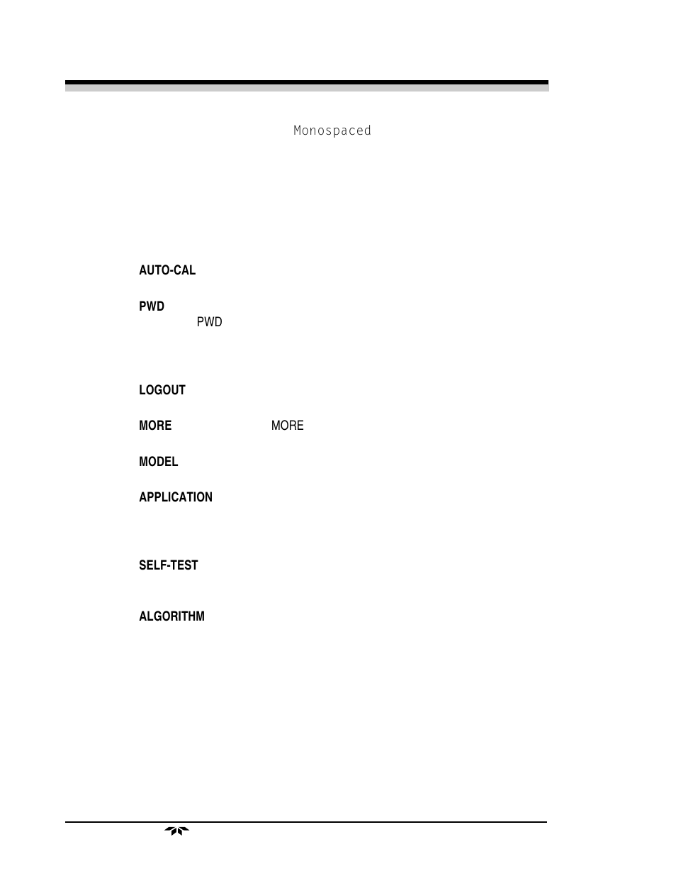 System | Teledyne 2000A-EU - General purpose thermal conductivity analyzer User Manual | Page 42 / 86