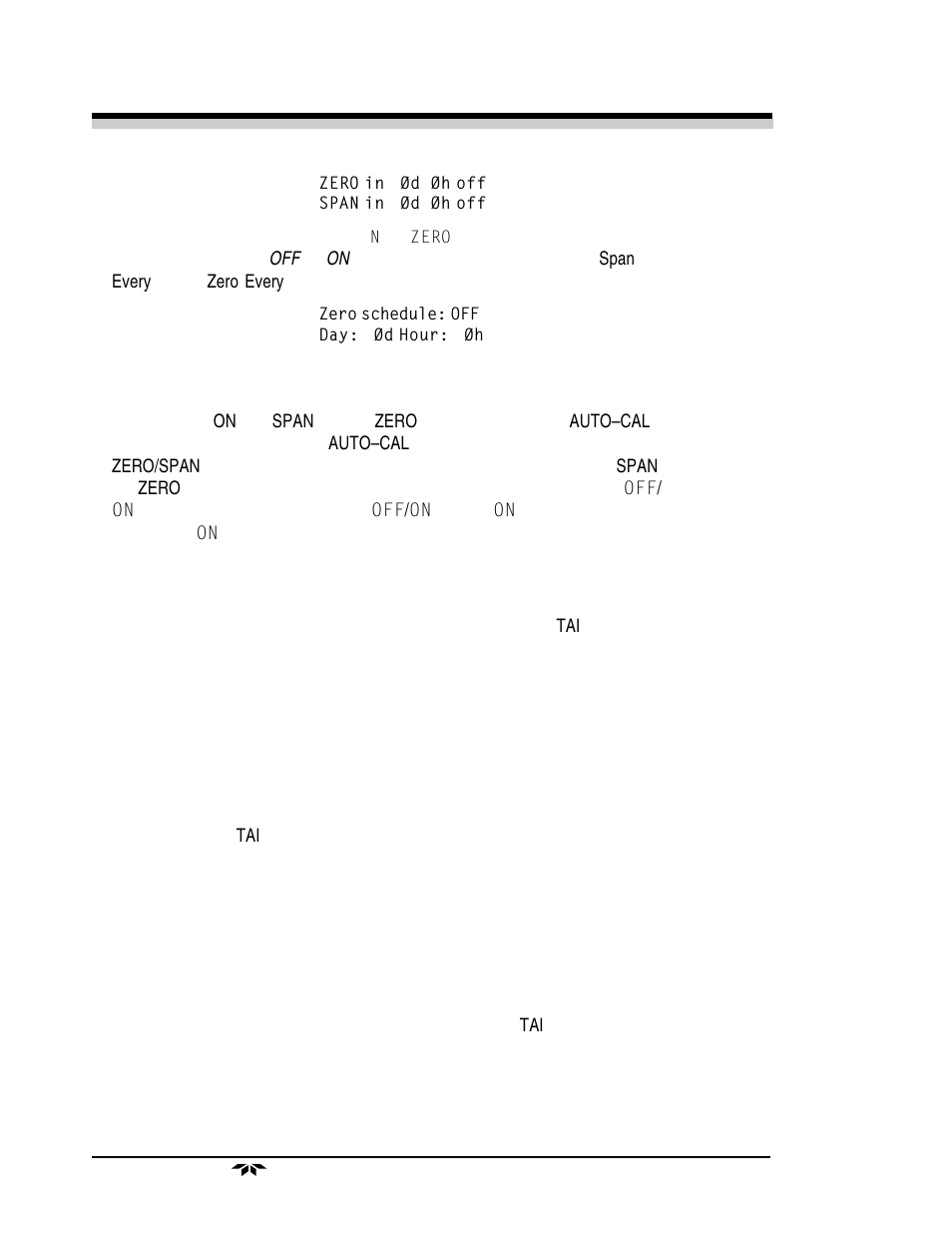 Teledyne 2000A-EU - General purpose thermal conductivity analyzer User Manual | Page 44 / 86