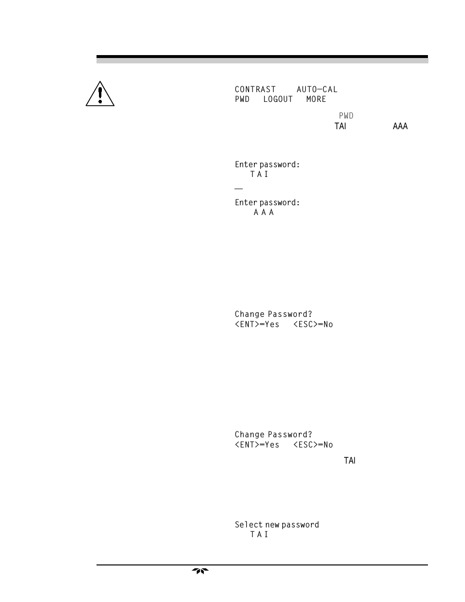 Teledyne 2000A-EU - General purpose thermal conductivity analyzer User Manual | Page 45 / 86
