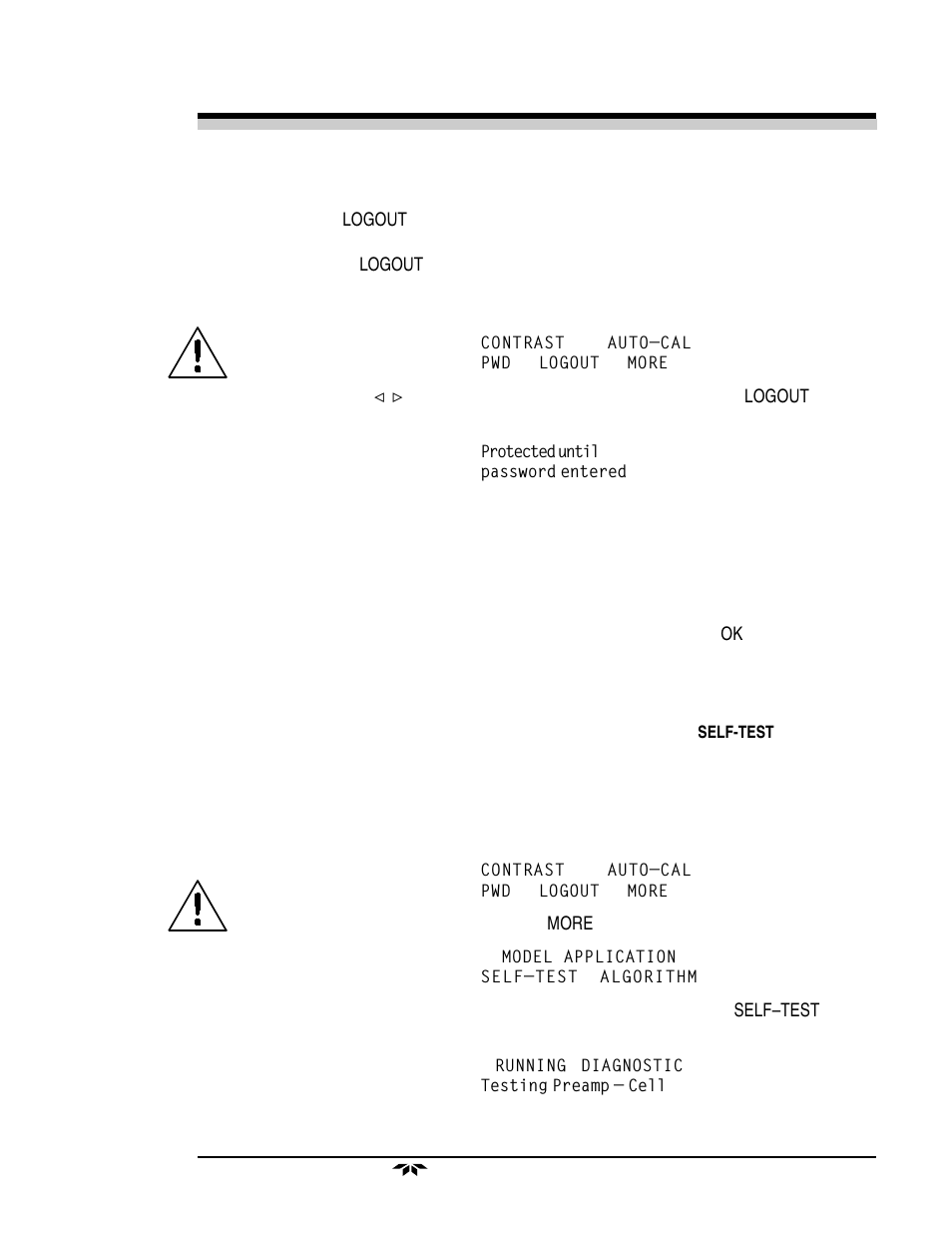 Teledyne 2000A-EU - General purpose thermal conductivity analyzer User Manual | Page 47 / 86