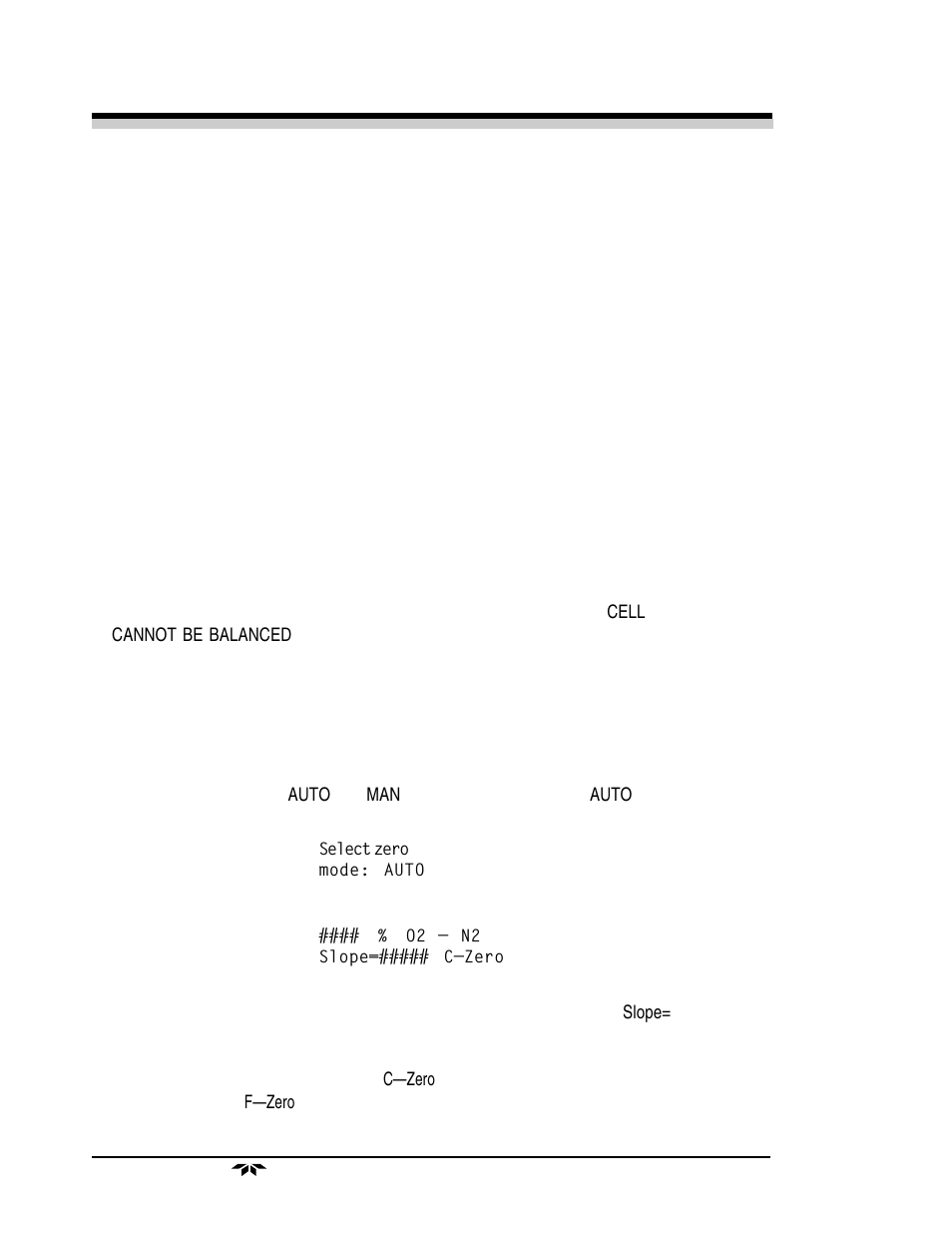 Teledyne 2000A-EU - General purpose thermal conductivity analyzer User Manual | Page 50 / 86