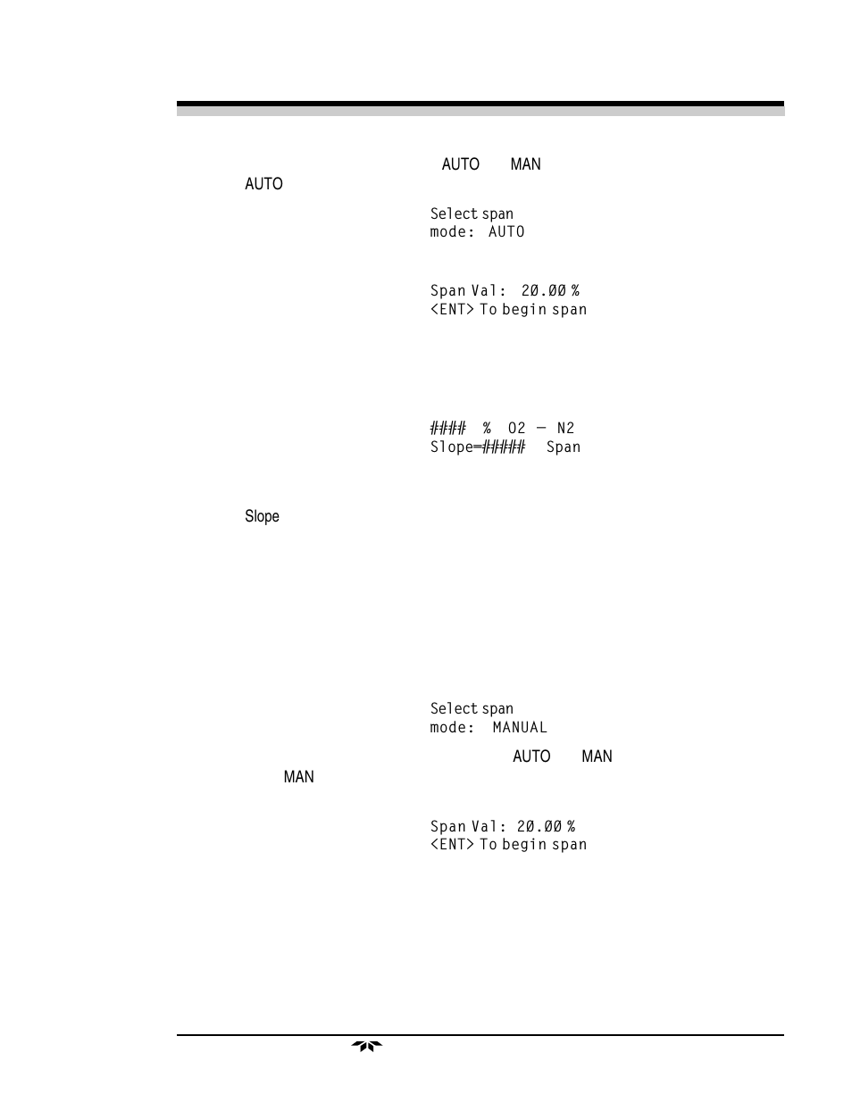 Teledyne 2000A-EU - General purpose thermal conductivity analyzer User Manual | Page 53 / 86
