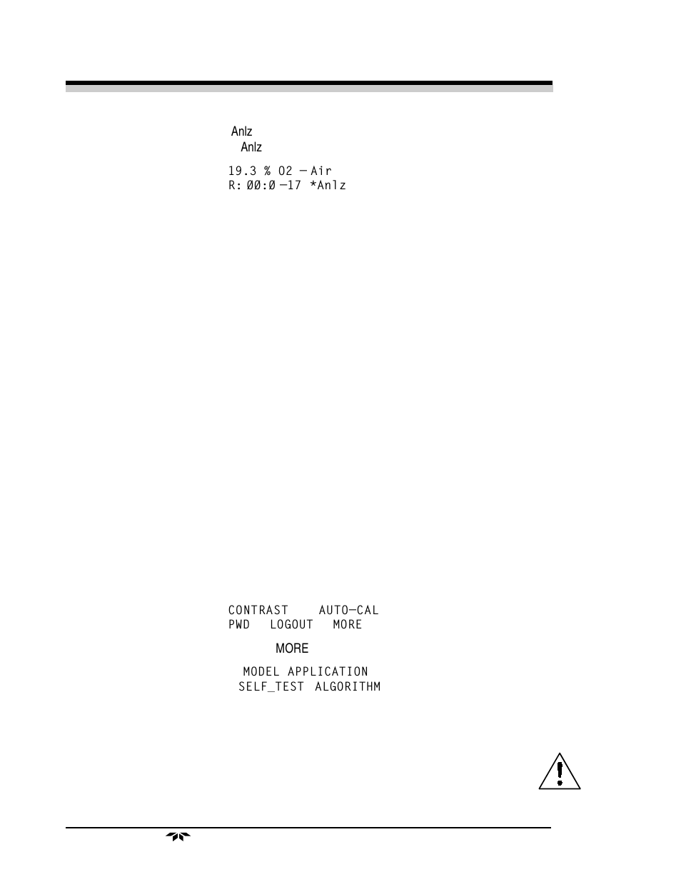 Teledyne 2000A-EU - General purpose thermal conductivity analyzer User Manual | Page 60 / 86