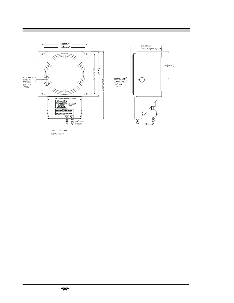 Teledyne 2010A - Split architecture thermal conductivity analyzer User Manual | Page 84 / 110