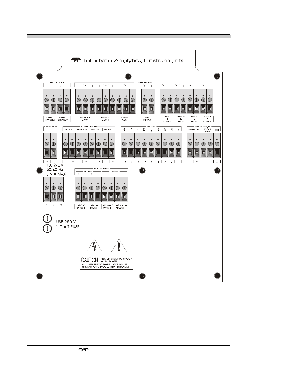 Teledyne 2010B - Split architecture thermal conductivity analyzer User Manual | Page 14 / 98