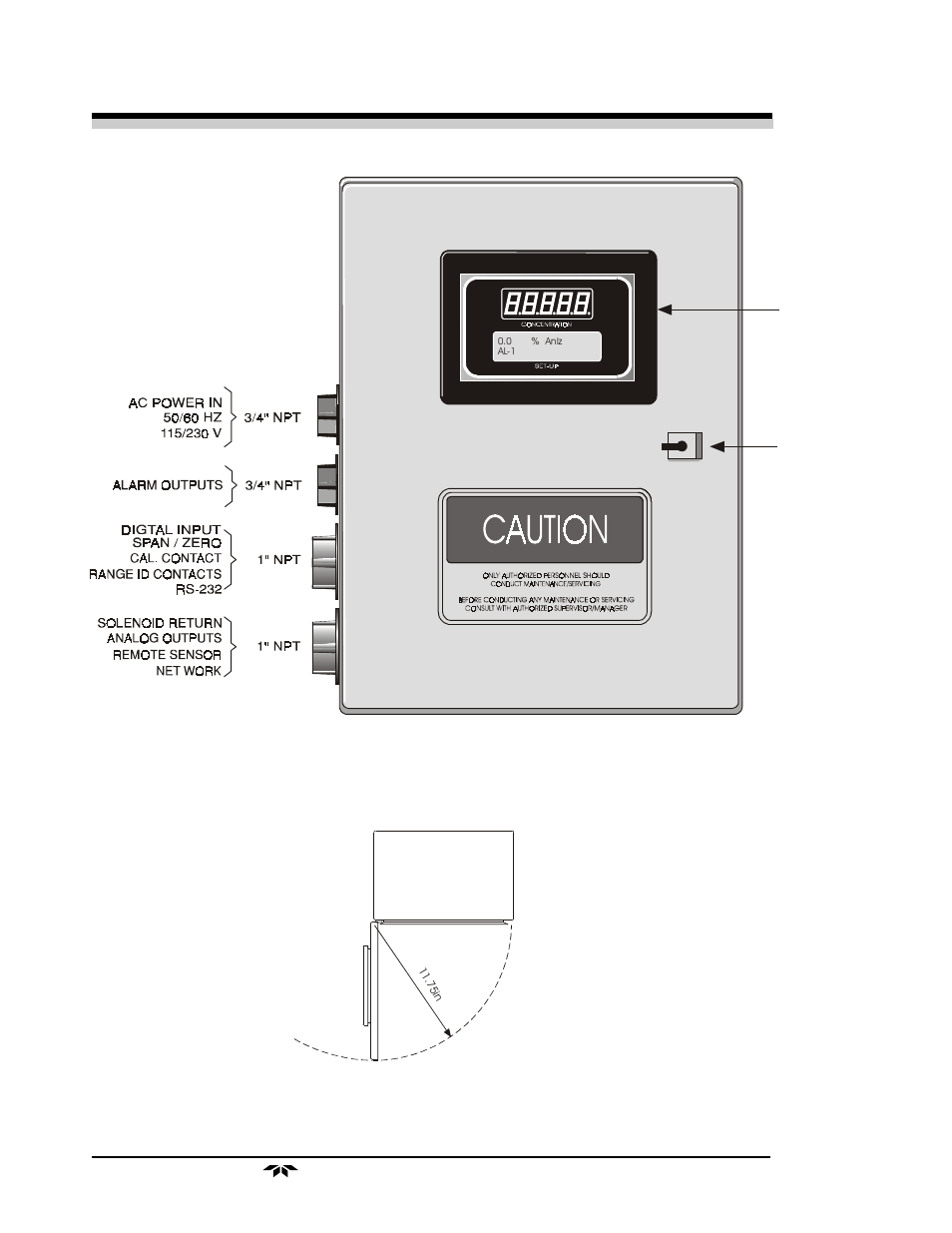 Teledyne 2010B - Split architecture thermal conductivity analyzer User Manual | Page 24 / 98