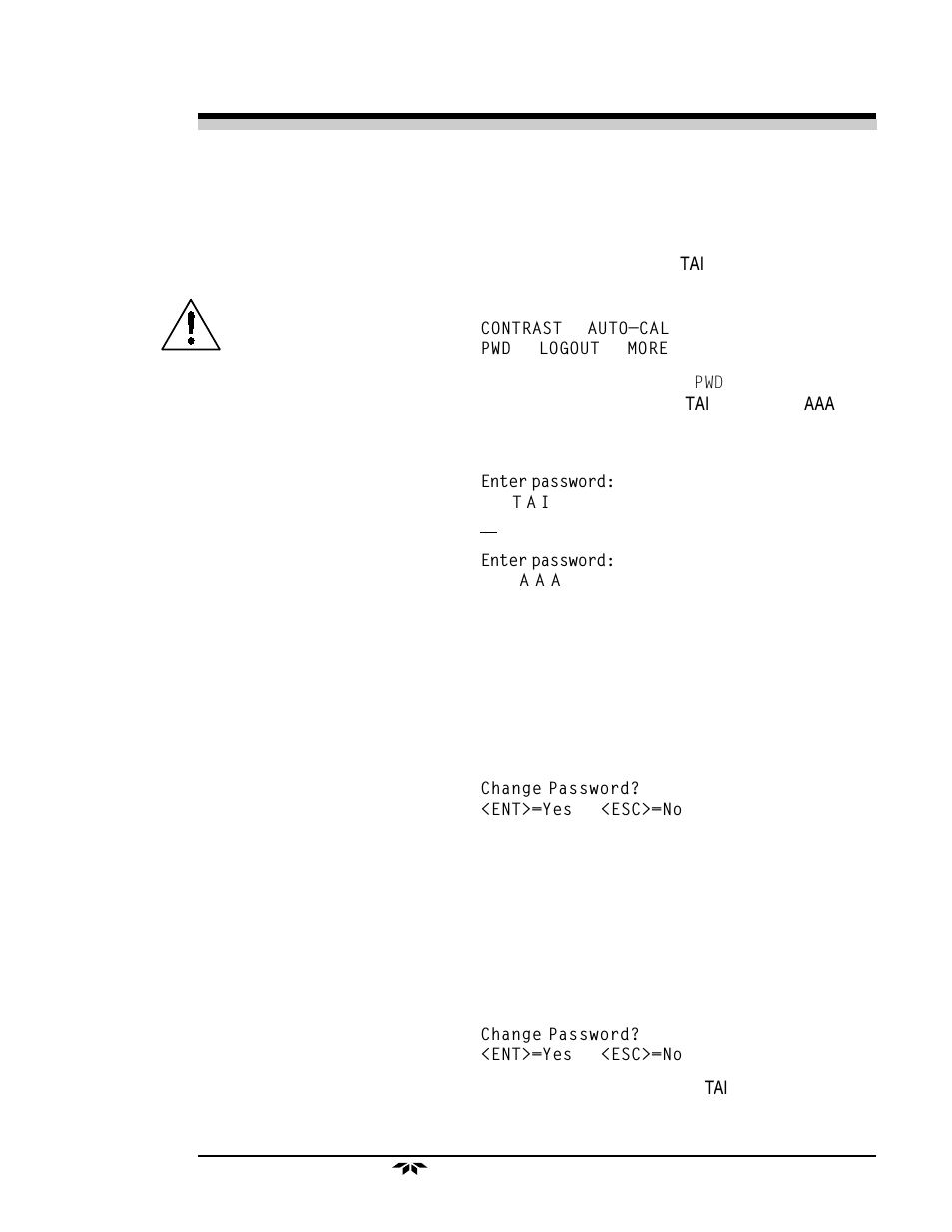 Teledyne 2010B - Split architecture thermal conductivity analyzer User Manual | Page 41 / 98