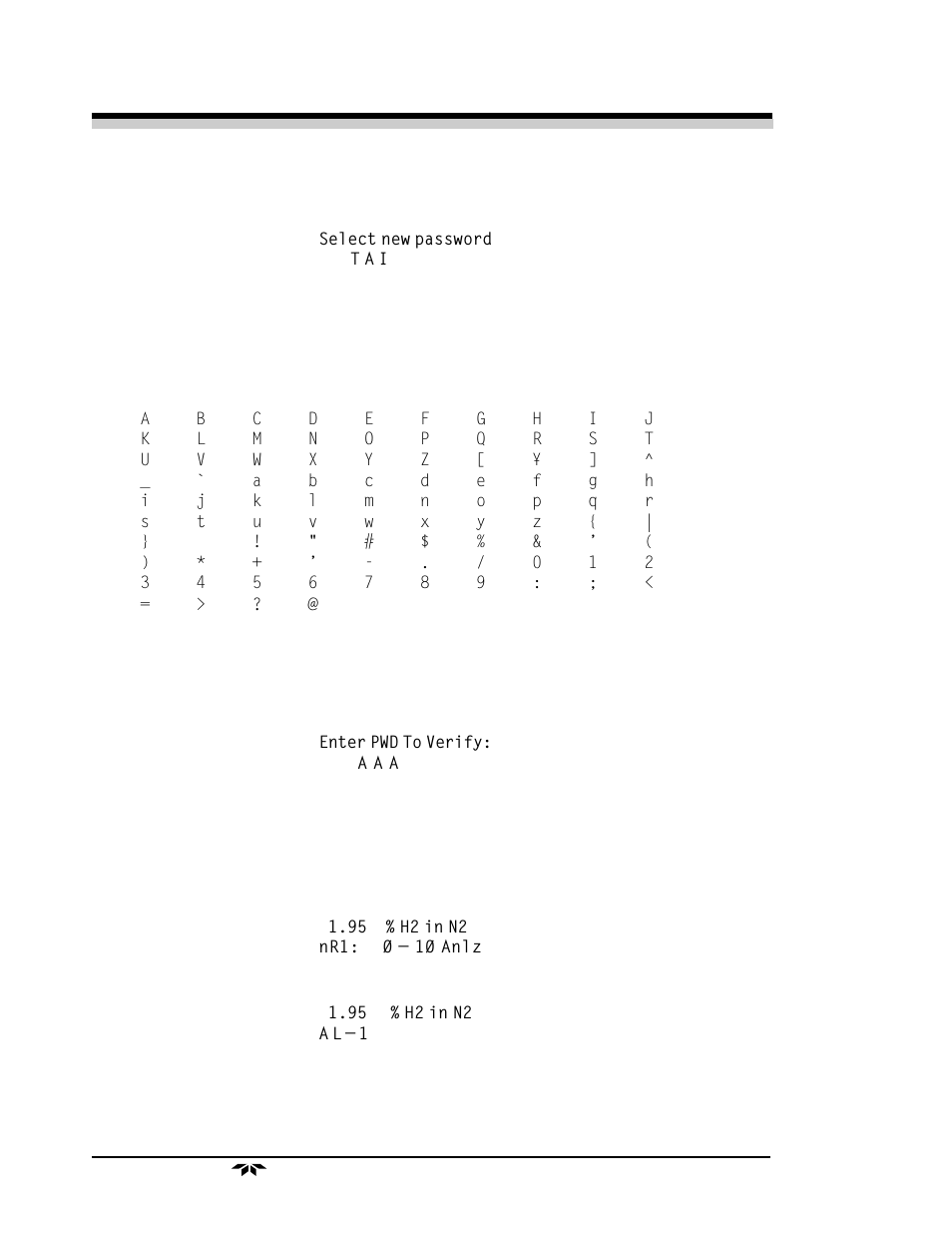 Teledyne 2010B - Split architecture thermal conductivity analyzer User Manual | Page 42 / 98