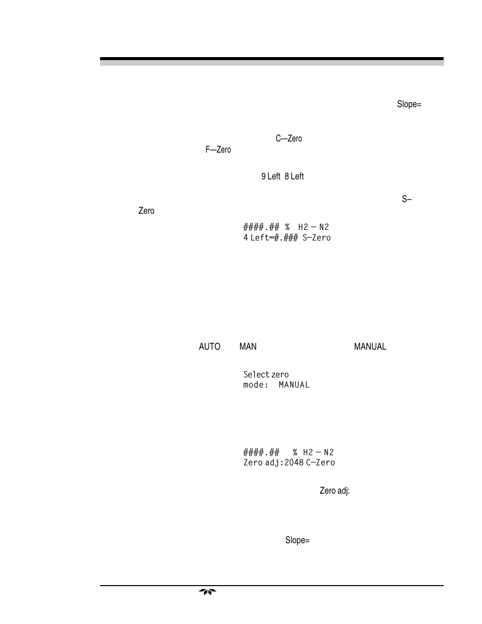 Teledyne 2010B - Split architecture thermal conductivity analyzer User Manual | Page 47 / 98