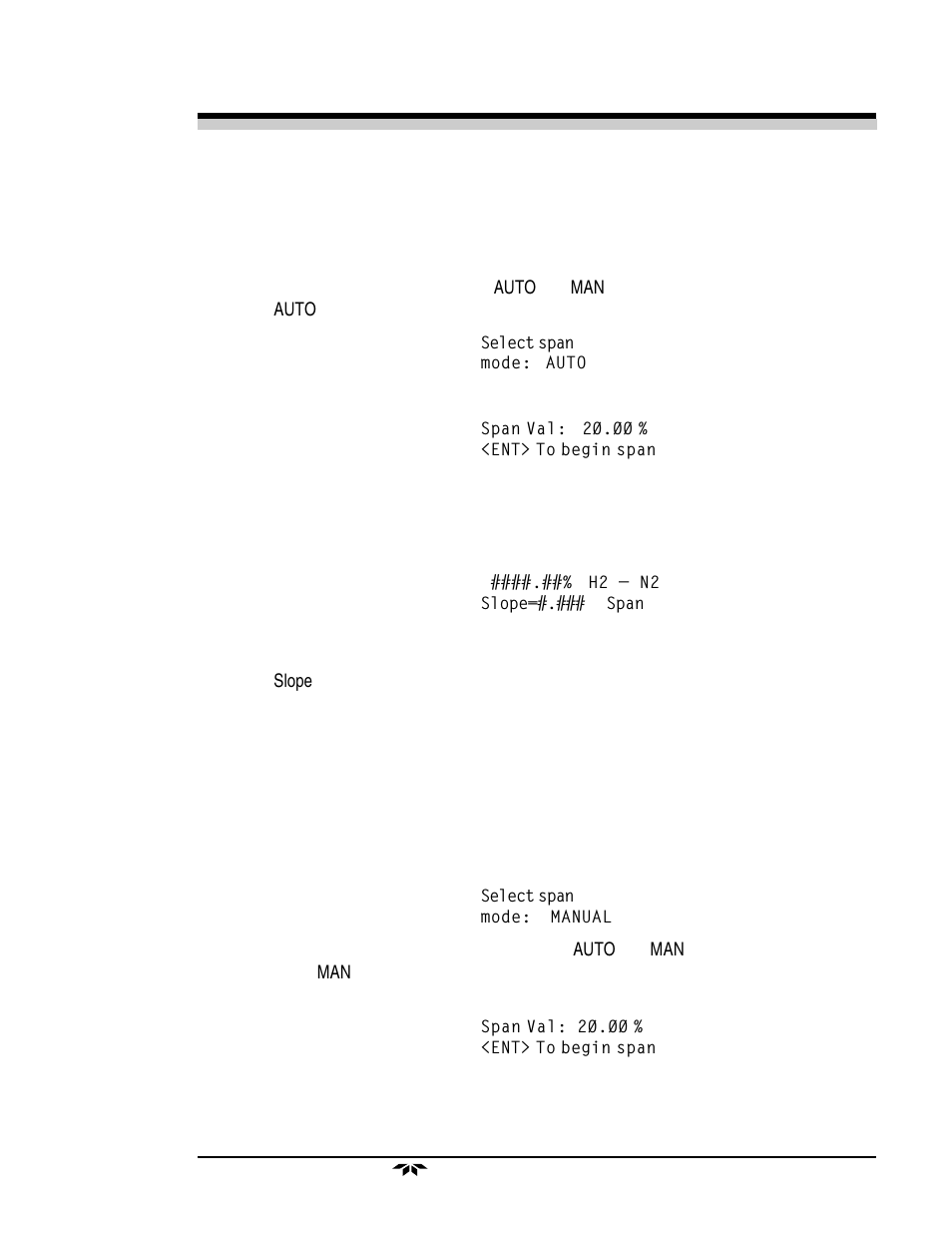 Teledyne 2010B - Split architecture thermal conductivity analyzer User Manual | Page 49 / 98