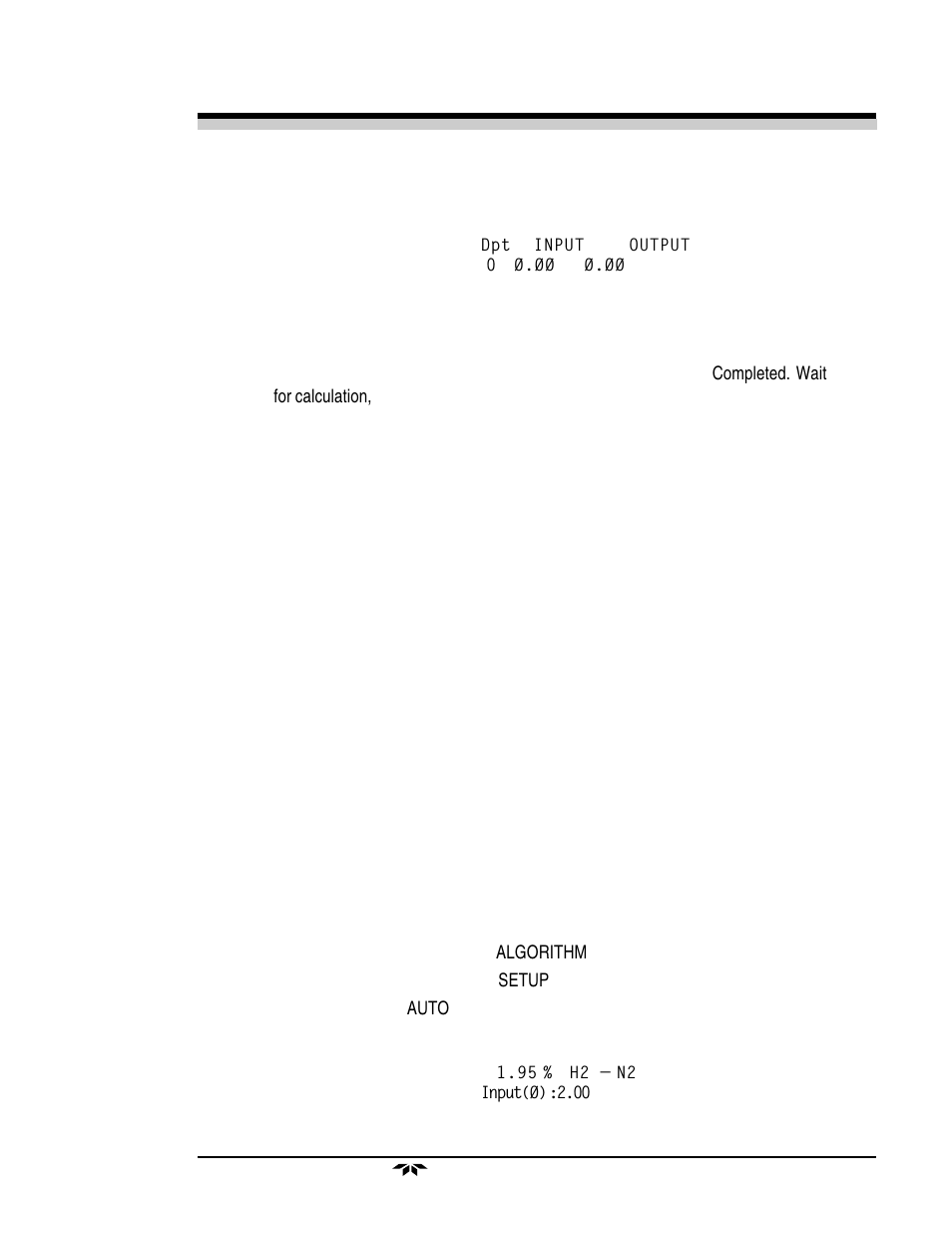 Teledyne 2010B - Split architecture thermal conductivity analyzer User Manual | Page 61 / 98
