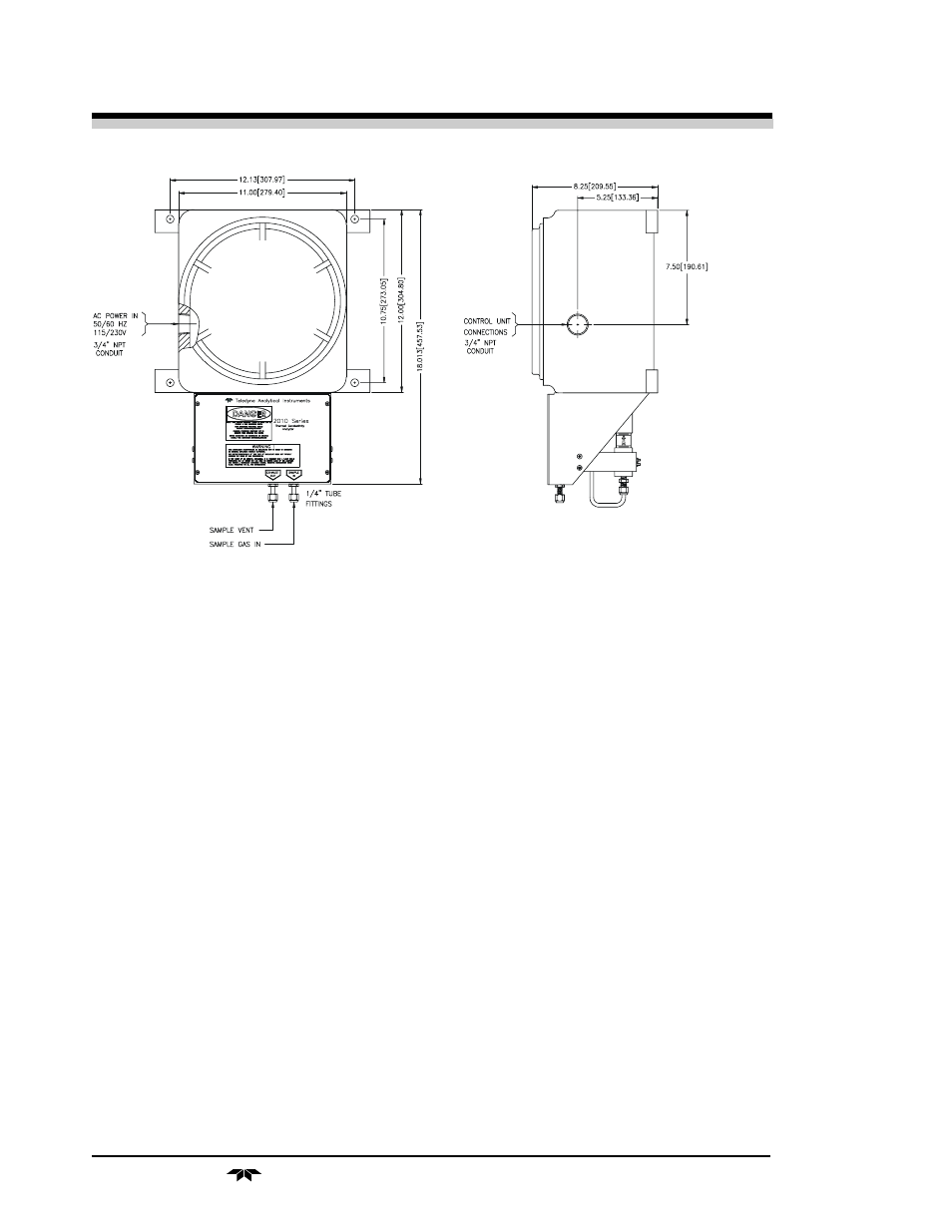 Teledyne 2010B - Split architecture thermal conductivity analyzer User Manual | Page 72 / 98