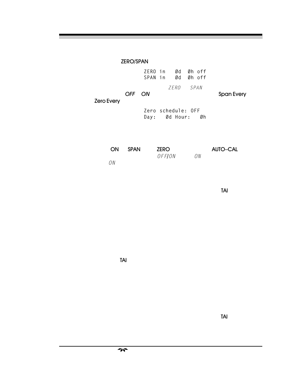 Teledyne 2020 - Explosion proof thermal conductivity analyzer User Manual | Page 41 / 80