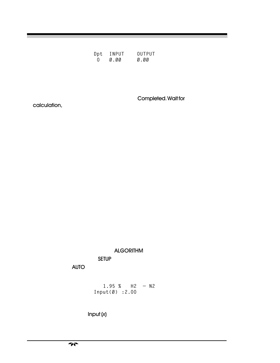 Teledyne 2020 - Explosion proof thermal conductivity analyzer User Manual | Page 62 / 80
