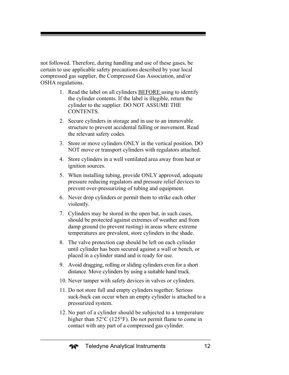 Teledyne 2120XL - Trace Nitrogen Analyzer User Manual | Page 24 / 85