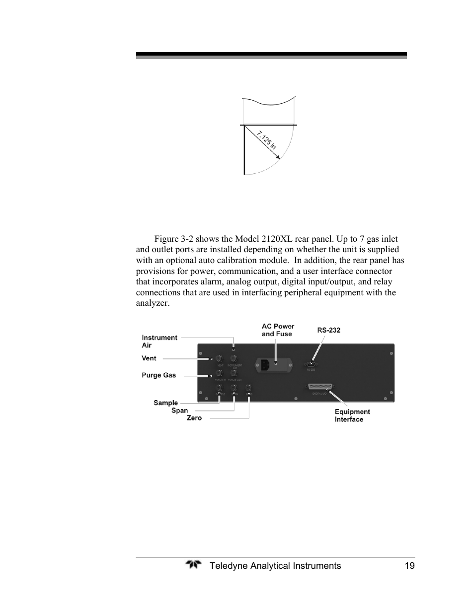 Teledyne 2120XL - Trace Nitrogen Analyzer User Manual | Page 31 / 85