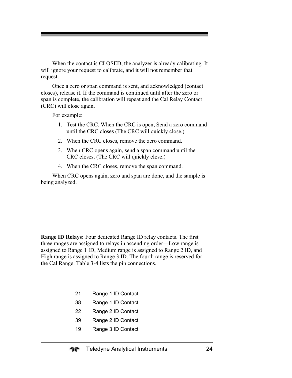 Teledyne 2120XL - Trace Nitrogen Analyzer User Manual | Page 36 / 85