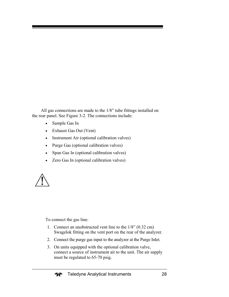 Teledyne 2120XL - Trace Nitrogen Analyzer User Manual | Page 40 / 85