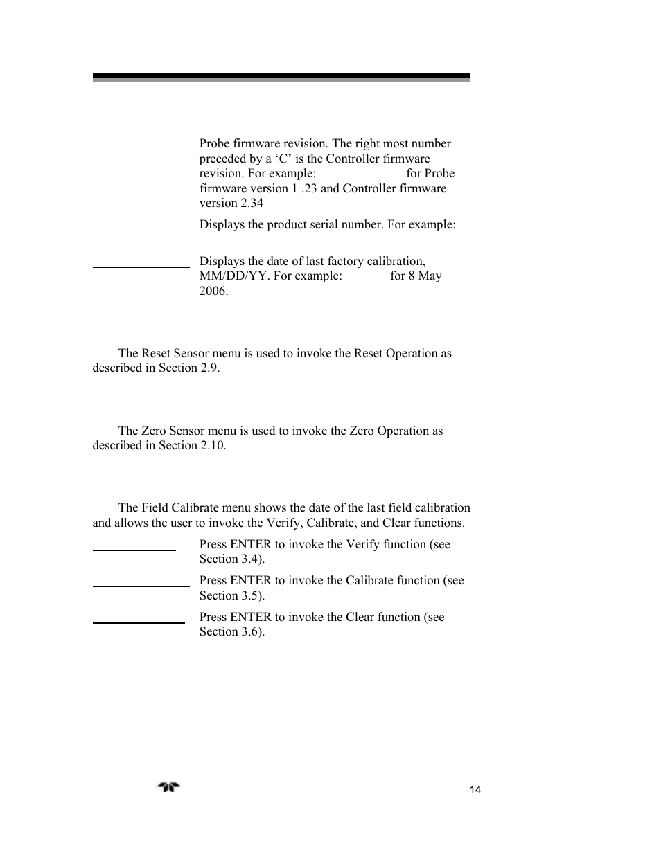 Teledyne 2240 - Portable Handheld Hydrogen Leak Detector, 3rd generation (revision 2/29/08) User Manual | Page 24 / 40